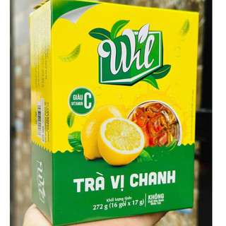 Trà chanh hòa tan hộp 16 gói