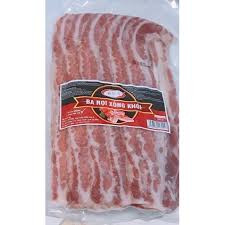 Thịt ba rọi xông khói gói 500g