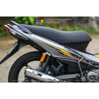 Tem Jupiter 115 - mẫu N01 (Xám Vàng)
