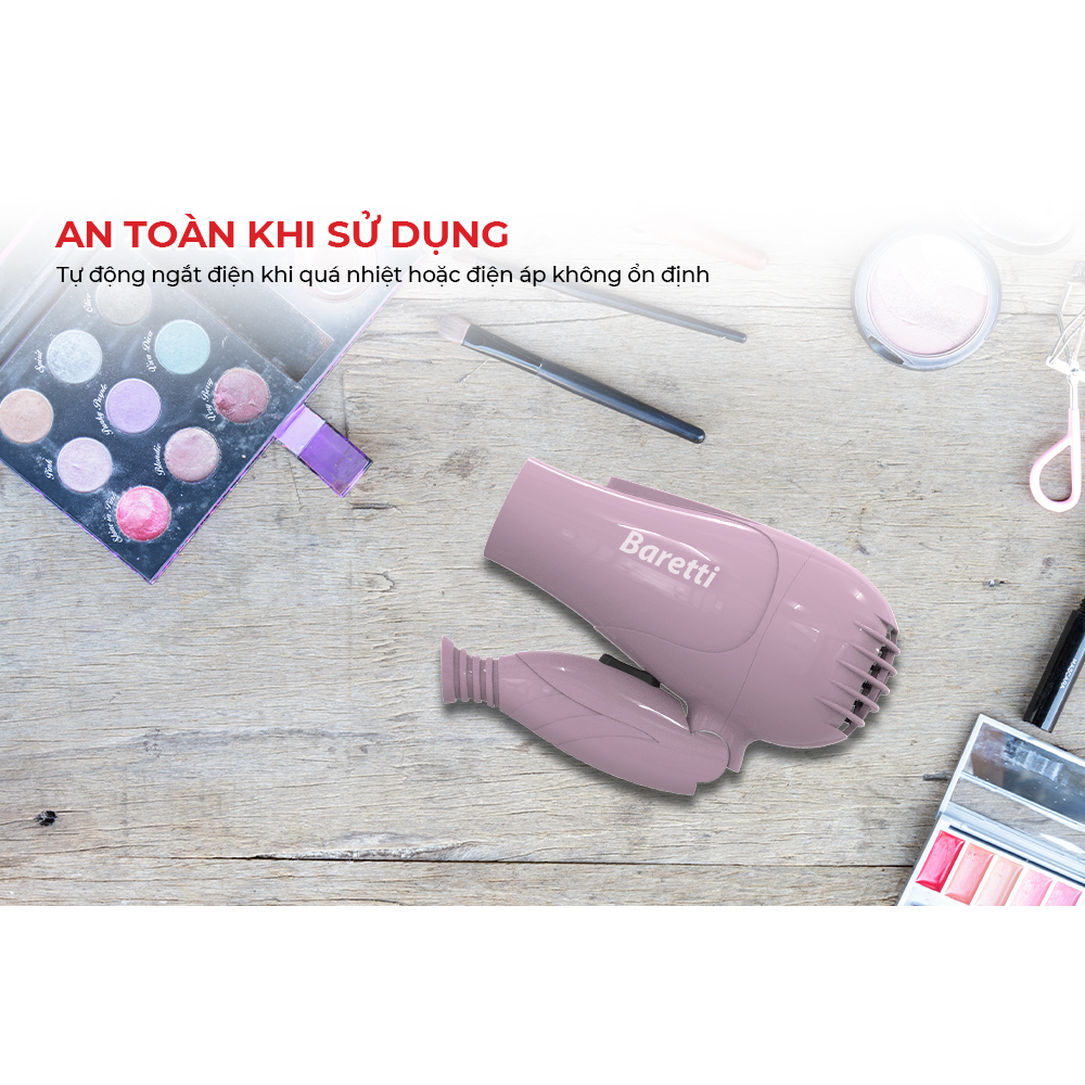 Máy Sấy Tóc Baretti BRD232B/P