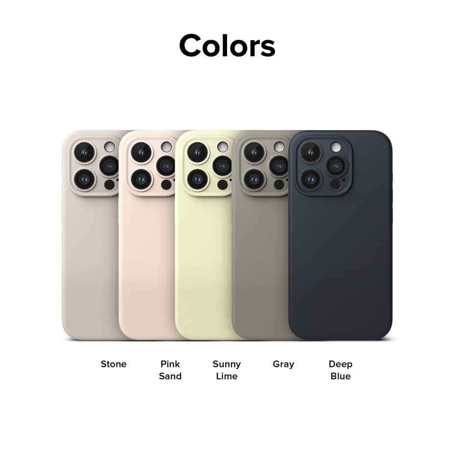 Ốp lưng iPhone 15 Pro Max/15 Pro/15 Plus/15 RINGKE Silicone Magnetic