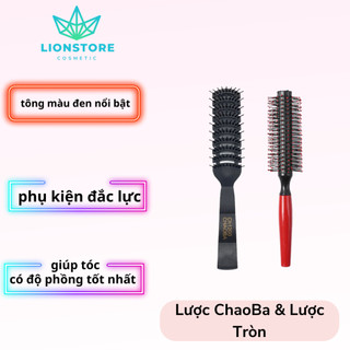 Lược tròn tạo kiểu, tạo xoăn cho tóc, chải tóc uốn phồng siêu đẹp
