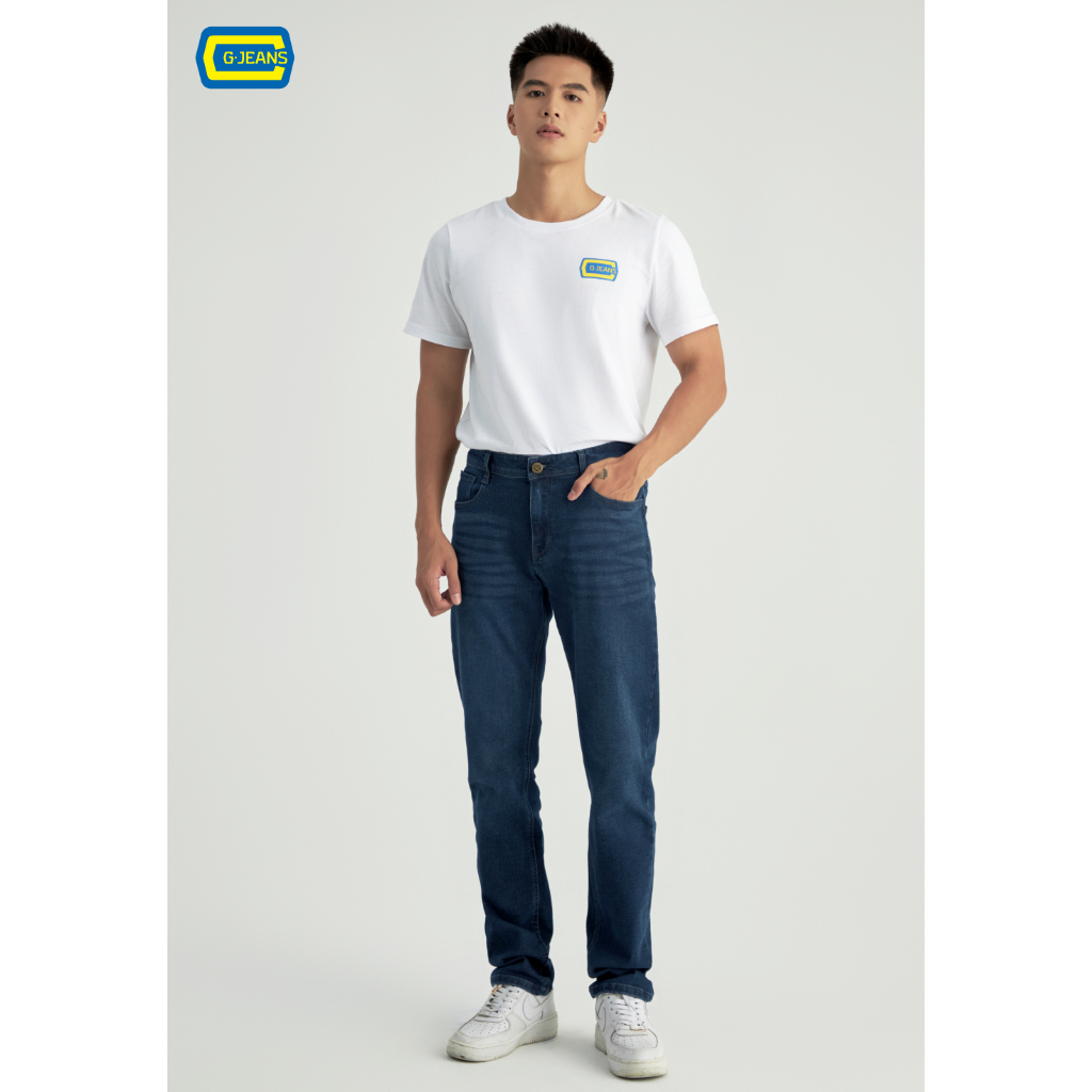 [Mã FATOP12 giảm 30K đơn 150K] Quần Dài Nam Jeans Col Đứng D1108J8382