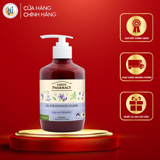 Dung Dịch Vệ Sinh Cân Bằng Độ pH Zelenaya Apteka Cây Xô Thơm 370ml