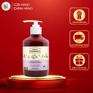 Dung dịch vệ sinh dạng sữa trung hòa "Zelenaya Apteka" Thảo mộc 370 ml