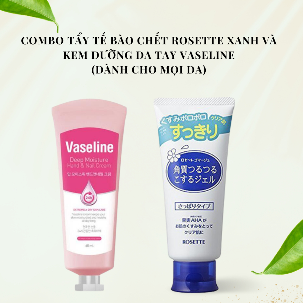 Kem Dưỡng Da Tay Và Móng Vaseline Deep Moisture Hàn Quốc 60ML