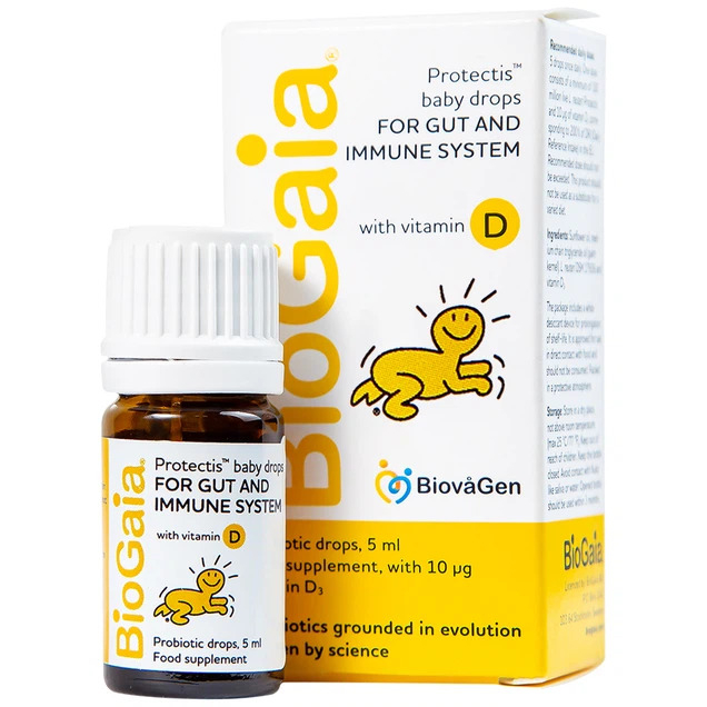 Men vi sinh Biogaia Protectis Baby Drops 5ml