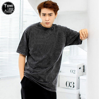ÁO THUN WASH Oversize Tay Lỡ Local Brand Cotton 100 240gsm dày form rộng trẻ trung Unisex (W100L - Full Box)