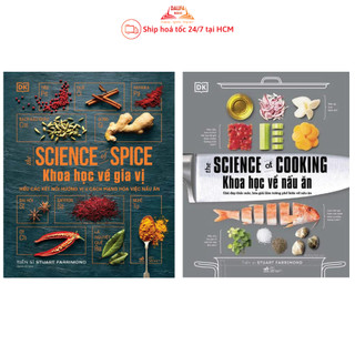 Sách - Combo 2 cuốn Khoa học về nấu ăn và Khoa học về gia vị