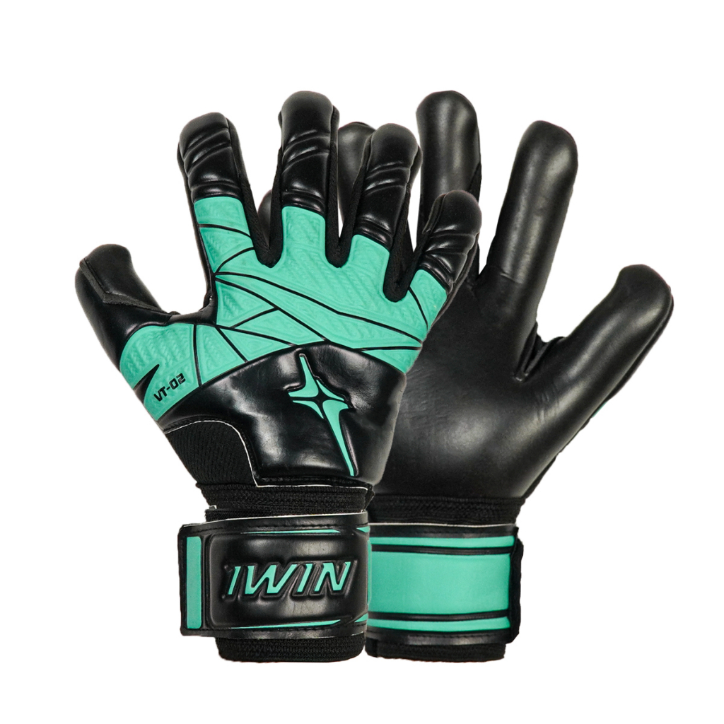 Găng tay Thủ môn iWin Keepa A - VT01- VT02 đủ size trẻ em người lớn - có xương ngón tay - hàng phân phối chính hãng Iwin