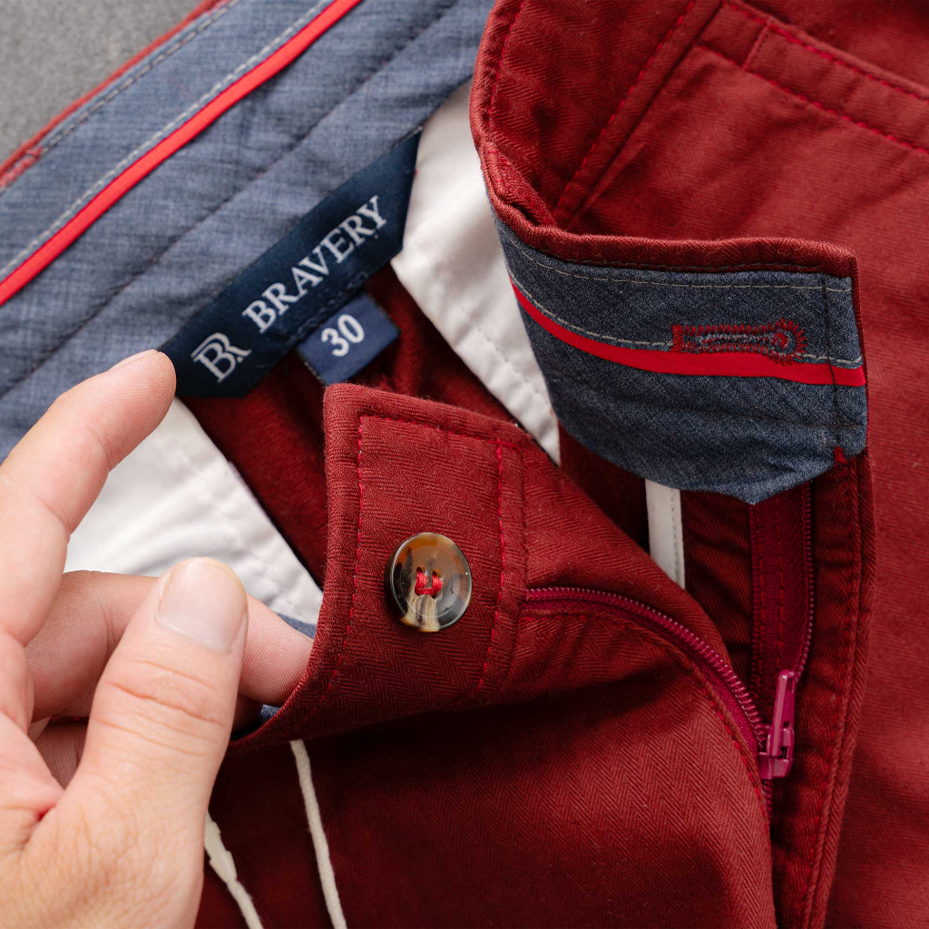 Quần short nam, Quần short linen bố RENDY mềm mịn thoáng mát, dày dặn - Bravery