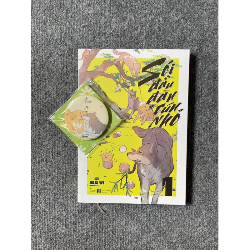 Hộp quà tặng in hình Sói Đầu Đàn Và Cún Nhỏ 1,2 đặc biệt