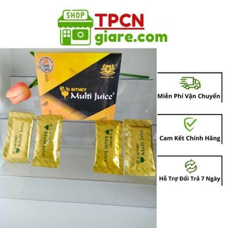 4 gói lẻ trà multi juice của malaysia cân bằng chức năng sinh lý nam nữ - hộp 10 gói