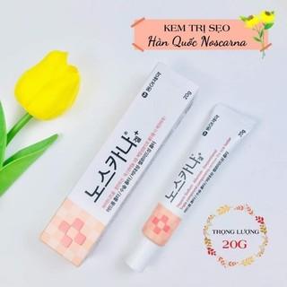 Kem bôi sẹo bỏng thâm lồi Noscarna 20g Hàn Quốc