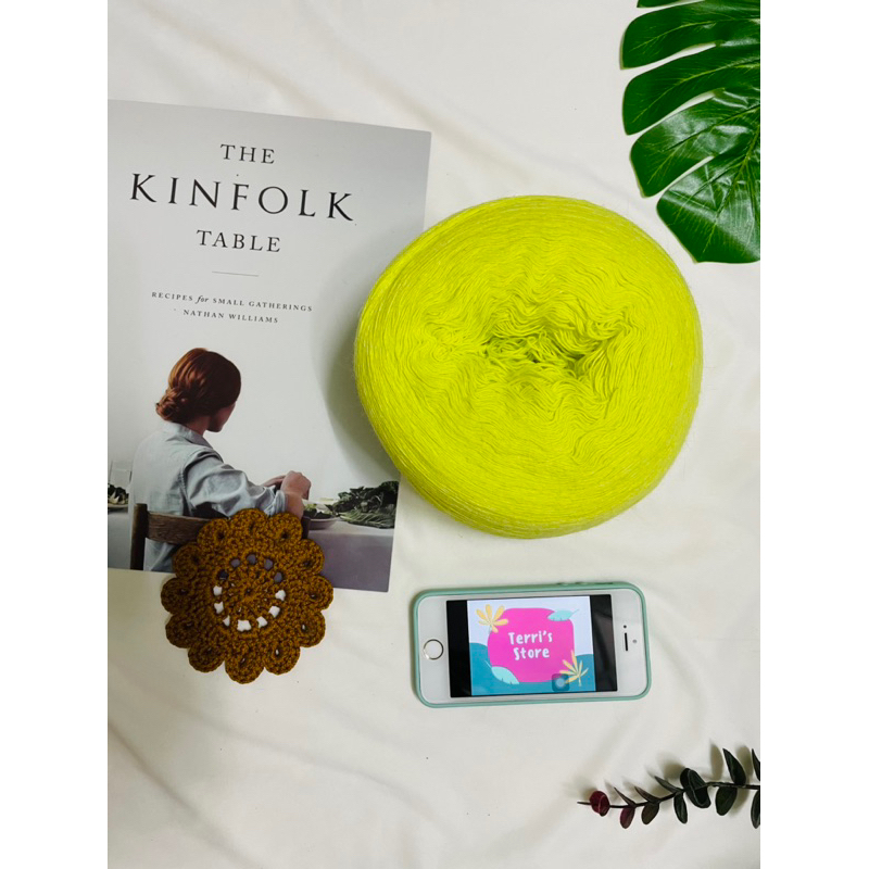 Yarn - Len lông thỏ  - Sợi đã chập 3 - Đan móc đồ ấm thu đông