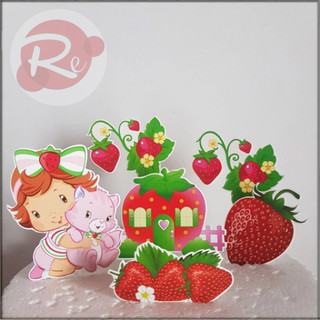[SIÊU RẺ❤️] – SCG Em bé dâu tây - Trang trí bánh sinh nhật bánh kem