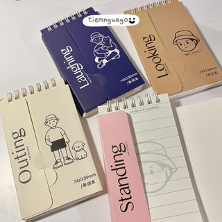 Sổ Tay Học Từ Vựng Thông Minh Có Note Tiện Lợi Xinh Xắn - Tiệm Ngựa Gỗ
