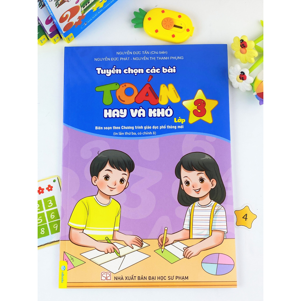 Sách - Tuyển Chọn Các Bài Toán Hay Và Khó - Lớp 3  - ndbooks