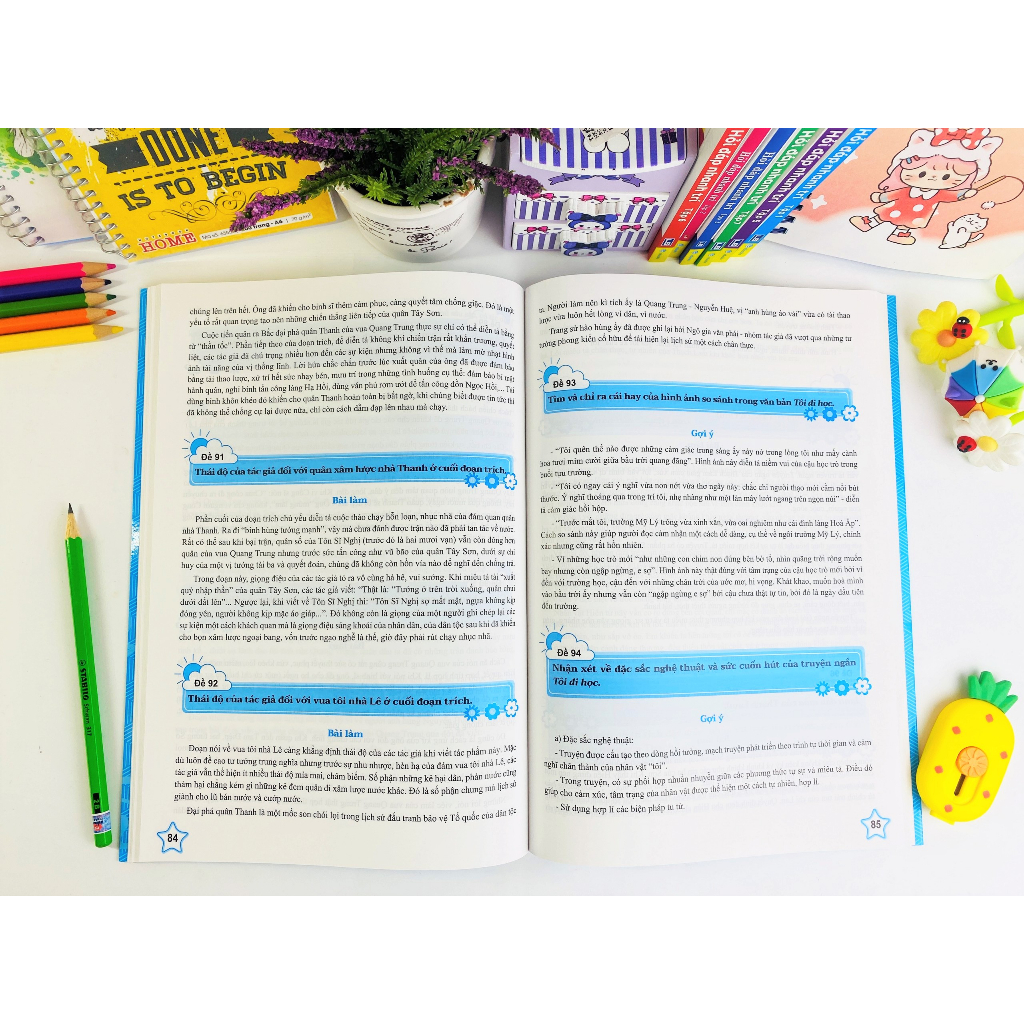 Sách - 199 Bài Và Đoạn Văn Hay Lớp 8 - Biên Soạn Theo Chương Trình GDPT mới - ndbooks