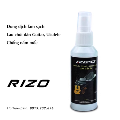 Nước lau vệ sinh và dầu chống gỉ dây thùng đàn phím đàn guitar ukulele lau bao da bao vải chống nấm mốc