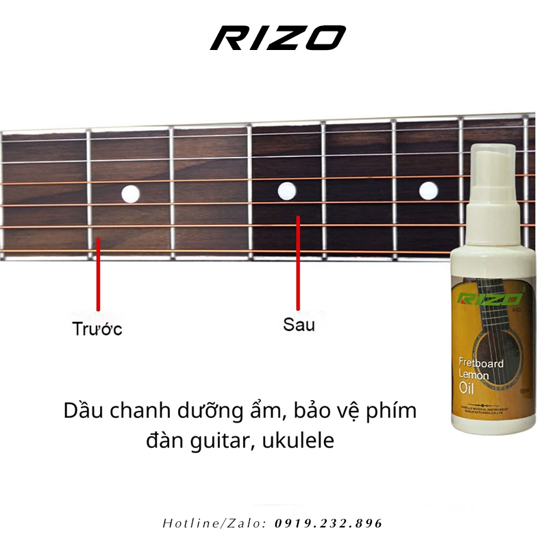Nước lau vệ sinh và dầu chống gỉ dây thùng đàn phím đàn guitar ukulele lau bao da bao vải chống nấm mốc