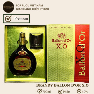 Brandy xo ballon d'or - 700ml - nhập khẩu pháp