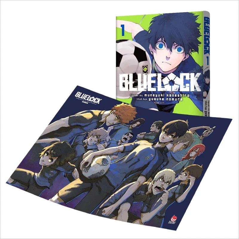 Blue Lock tập 1 tặng kèm poster