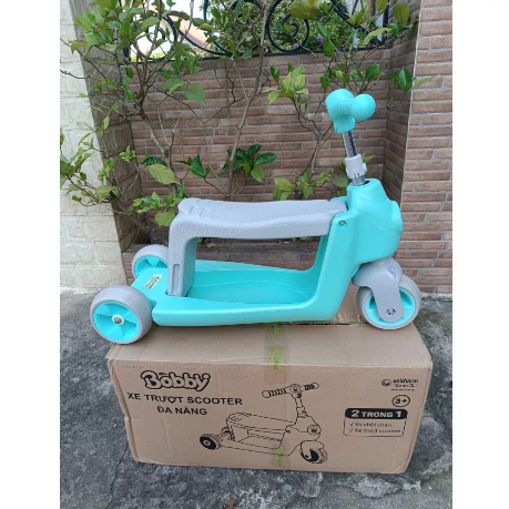 Xe trượt scooter Đa năng 2 trong 1quà tặng Bobby