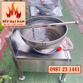 Máy rang cơm tự động, máy rang cơm công nghiệp dùng điện gas