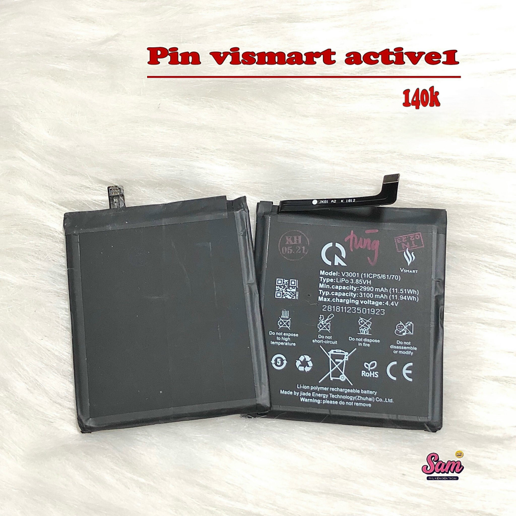Pin  Vsmart Joy 4 / Vsmart Live / Star 4 / Active 1 / Star 3 / Active 3 / Star 5 / Star