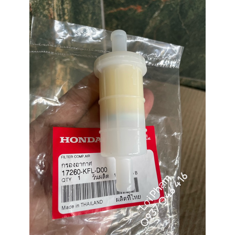 Cục xá xị lọc khí Wave thái 110 . Chính hãng Honda Thái Lan