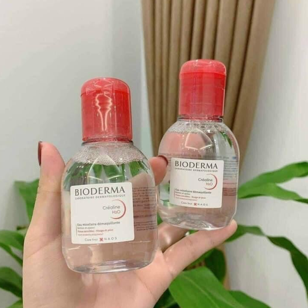 Nước tẩy trang Bioderma 100ml, Bioderma mini - Bioderma cho da hỗn hợp, da nhạy cảm