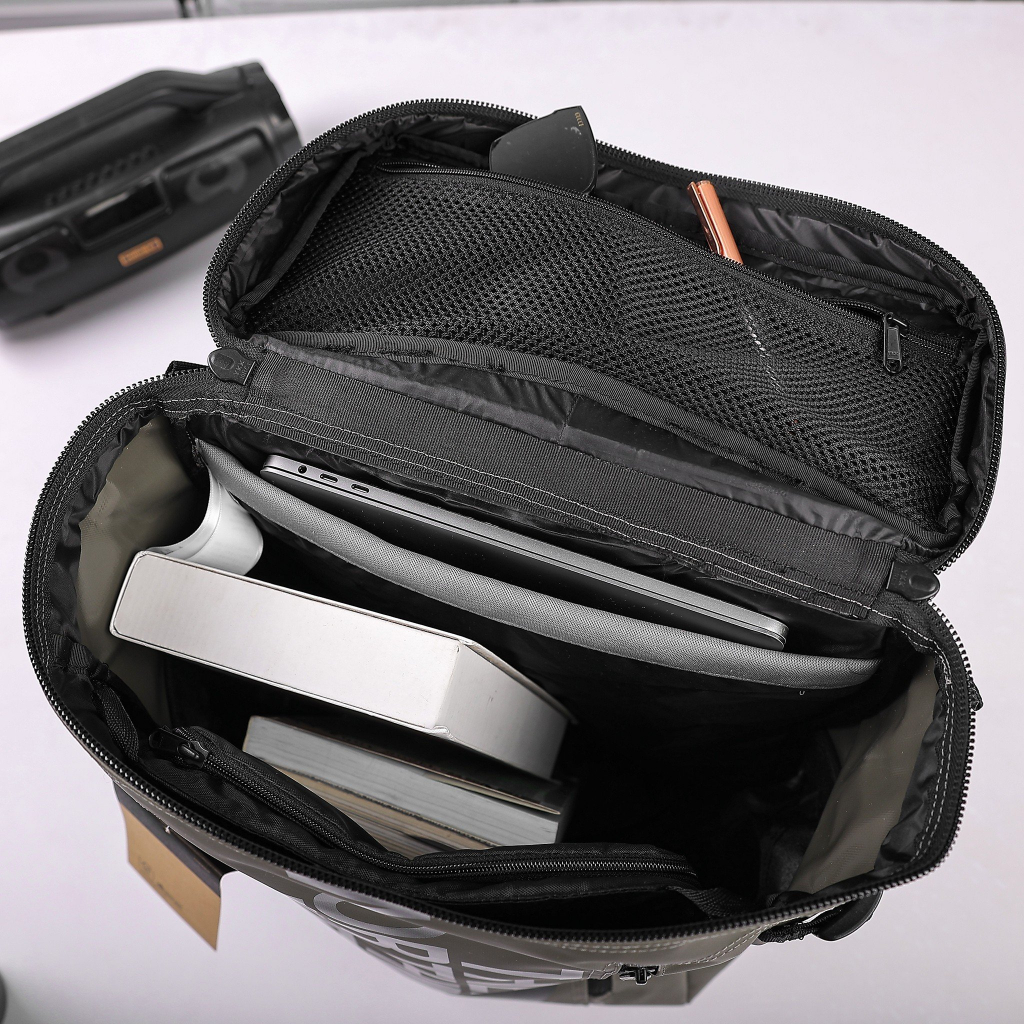 Balo Du Lịch Phượt Đi Làm Học Chống Nước The North Face Fuse Box Balo Có Ngăn Laptop 15inch 16 inch 17 inch Chống Sốc