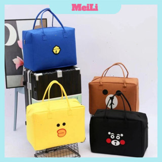 Túi Du Lịch Vải Nỉ - Túi Đựng Mỹ Phẩm Du Lịch Cỡ Lớn Bằng Vải Nỉ Họa Tiết Hoạt Hình Dễ Thương Cho Nữ (tuyển sỉ)