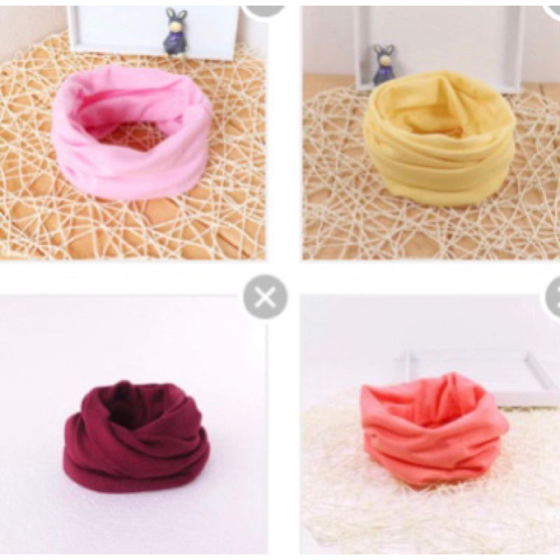 Khăn ống cotton mềm cho bé 6 tháng -5 tuổi