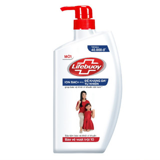 Sữa tắm diệt khuẩn Lifebuoy bảo vệ vượt trội 850g