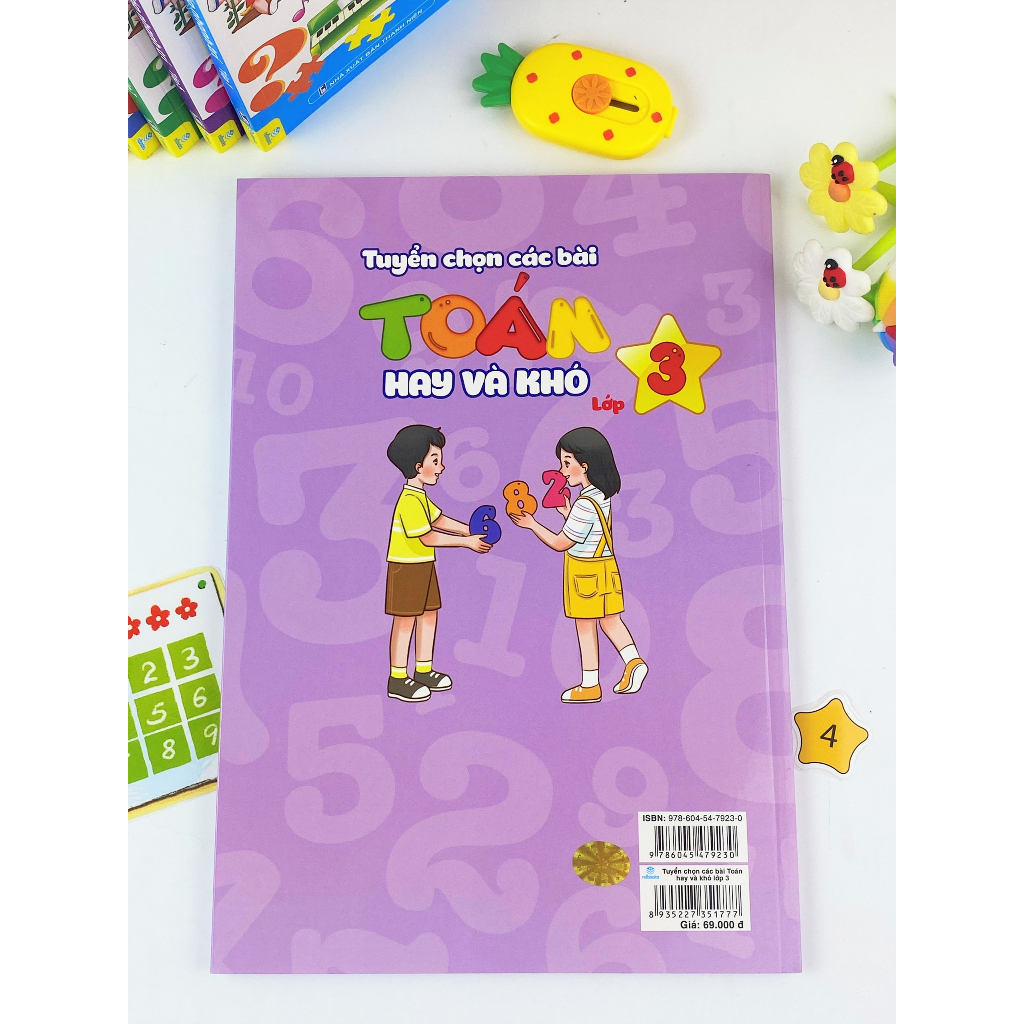 Sách - Tuyển Chọn Các Bài Toán Hay Và Khó - Lớp 3  - ndbooks