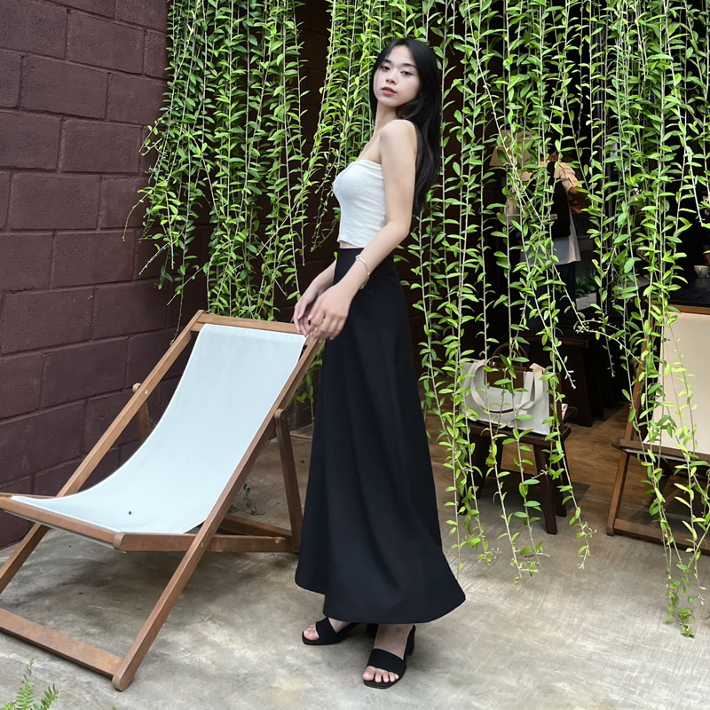 Chân váy xuông xoè dài 90cm thiết kế by Dens.clothing