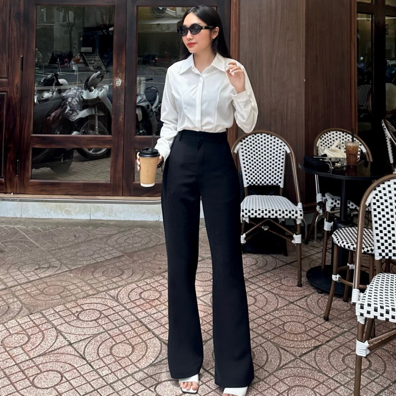 Quần tây hơi loe thiết kế by Dens.clothing dài 103cm