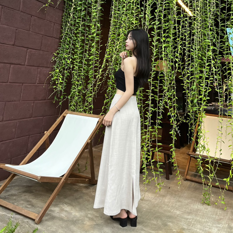 Chân váy xuông xoè dài 90cm thiết kế by Dens.clothing