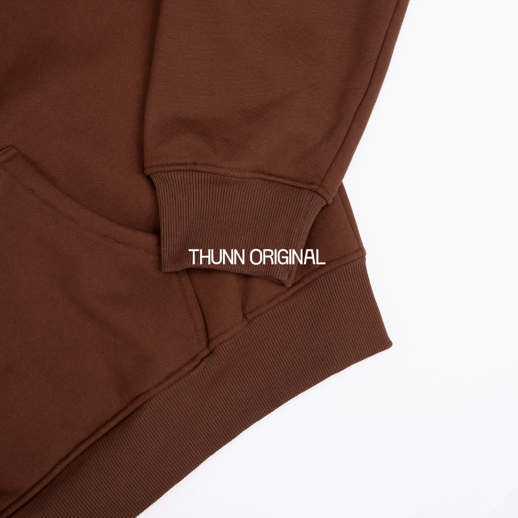 Áo Hoodie Nỉ Bông Cao Cấp - THUNN ORIGINAL Choco Hoodie