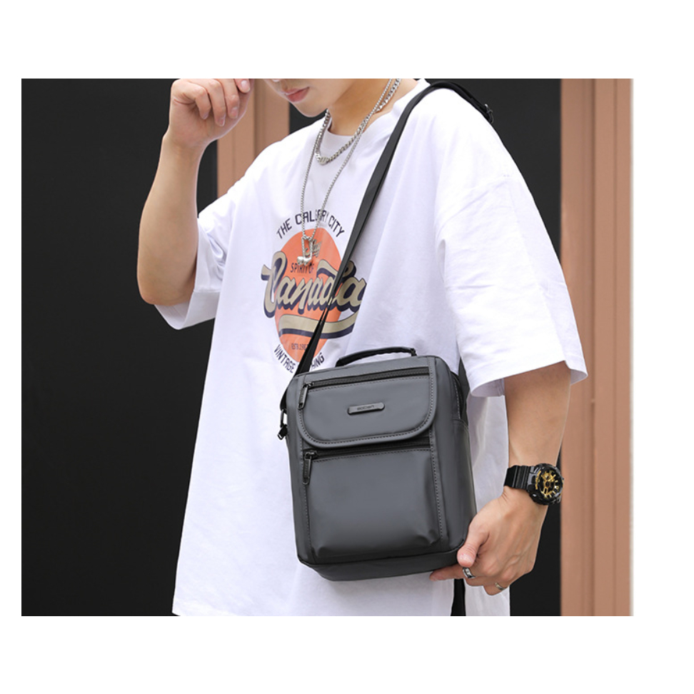 Túi đeo chéo đeo vai nam thời trang cao cấp phong cách mới