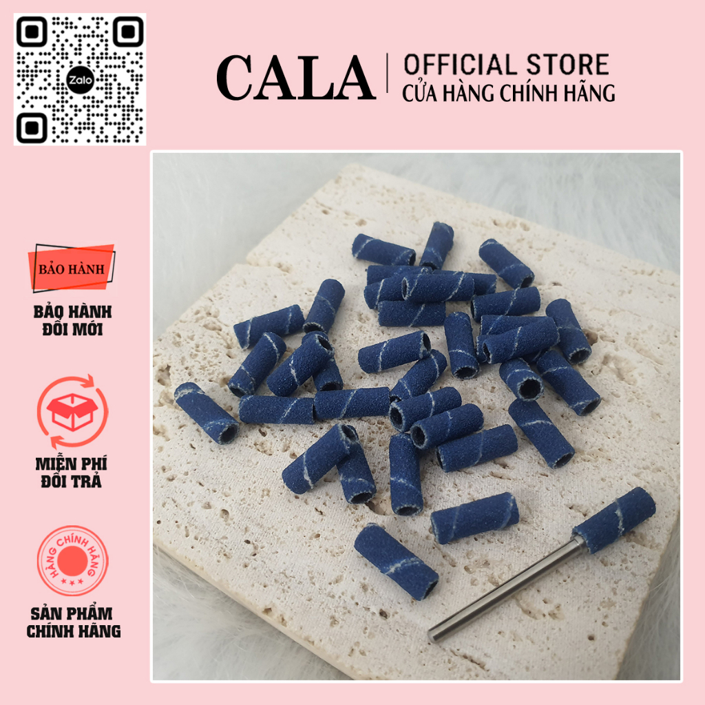 Đầu mài nhám mini USA + vỏ nhám mài móng USA cao cấp, mài sần + mài mịn móng siêu êm