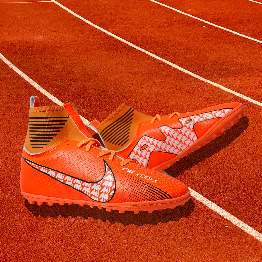 Giày đá bóng_bóng đá_ đá banh cổ thun sân cỏ nhân tạo đã khâu full đế