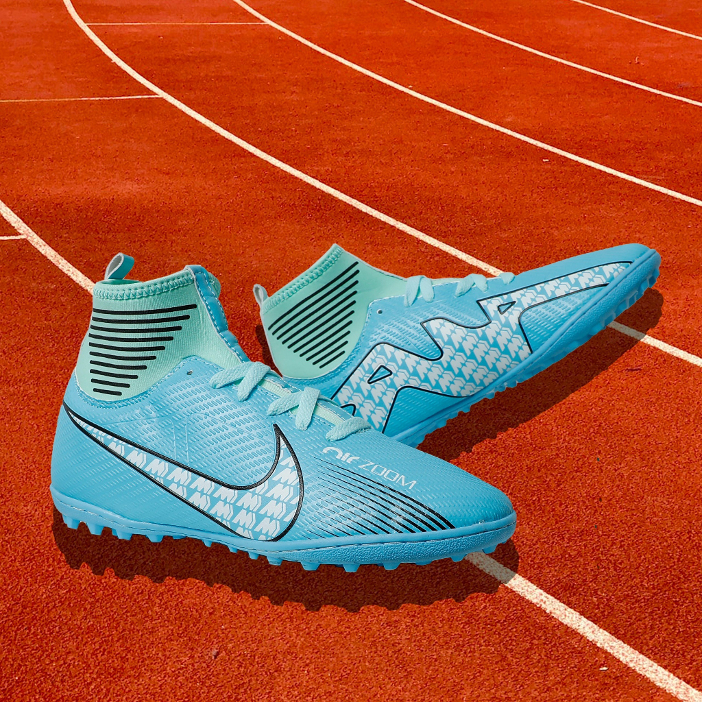 Giày đá bóng_bóng đá_ đá banh cổ thun sân cỏ nhân tạo đã khâu full đế