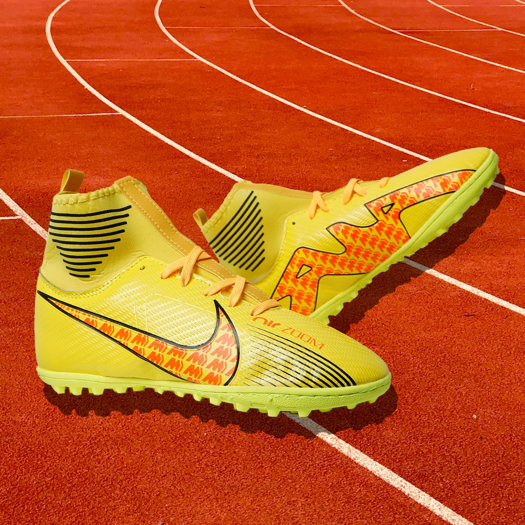 Giày đá bóng_bóng đá_ đá banh cổ thun sân cỏ nhân tạo đã khâu full đế