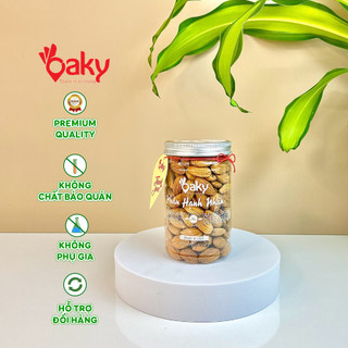 Nhân hạnh nhân rang oaky nhập khẩu mỹ - hũ 250g