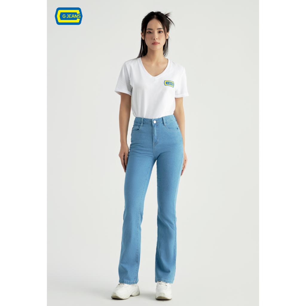 Quần Dài Nữ Jeans Vảy TQ110J8155