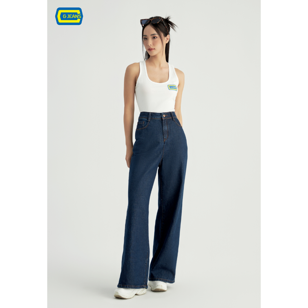 Quần Dài Nữ Jeans Suông TQ124J8146