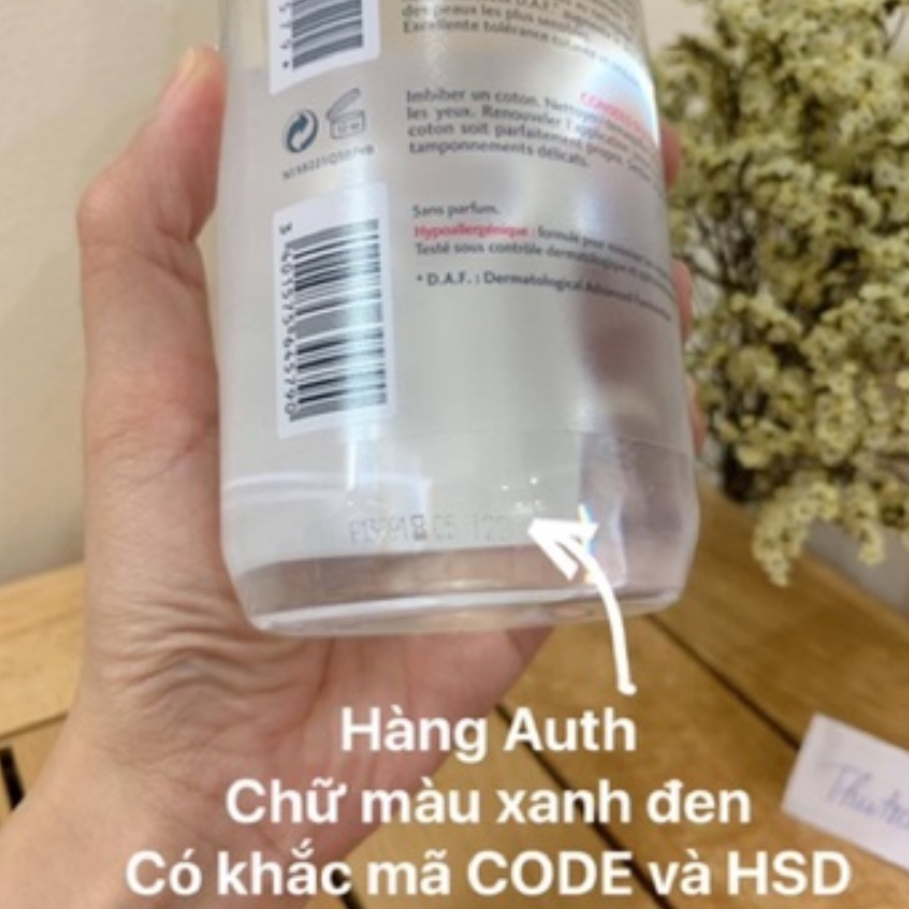 Nước tẩy trang Bioderma 500ml - Nước tẩy trang quốc dân dành cho mọi loại da, Biderma 500ml